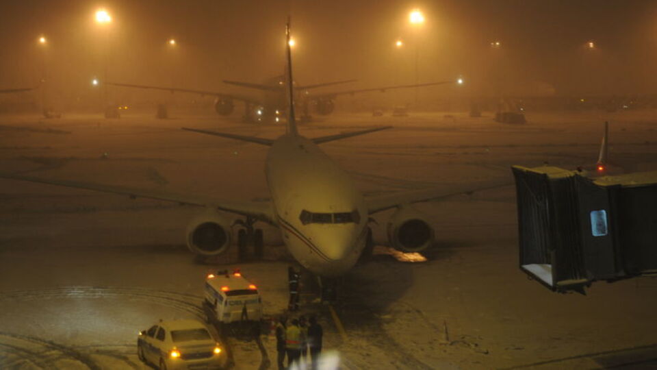 Bazı uçuşlar iptal edildi