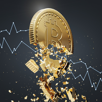 Bitcoin'de sert düşüş