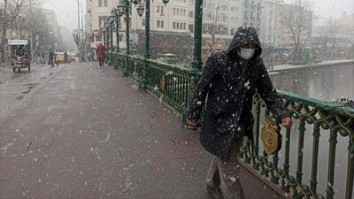 Karlı ve buzlu zeminde yürürken dikkat!