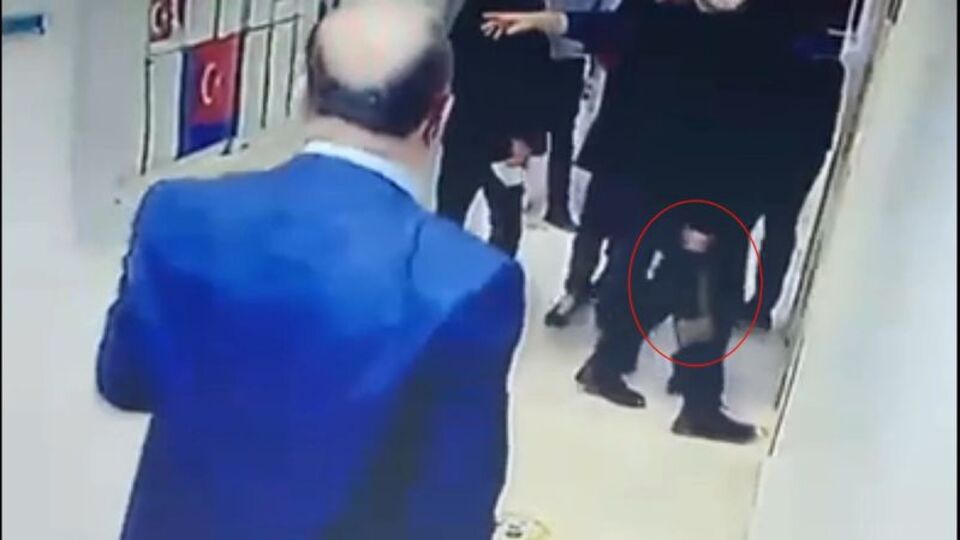 Okula baltayla gelen veli tekrar gözaltına alındı