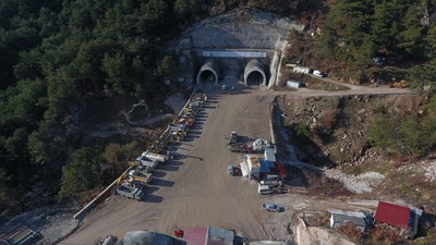 Ayvacık T-2 Tüneli'nde yarın ışık görünecek