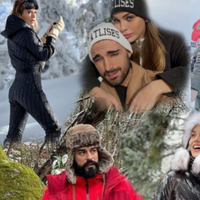 Ünlülerden kar manzaraları