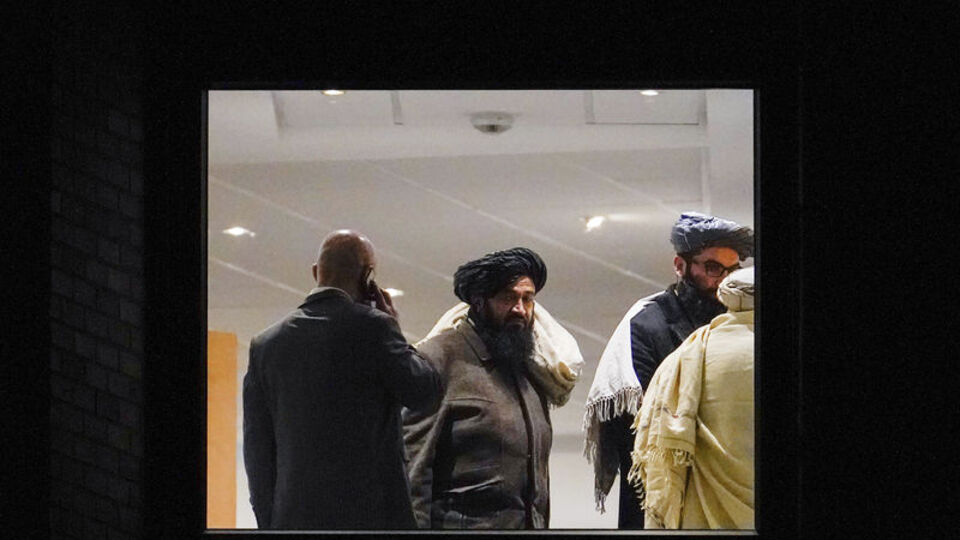 Taliban'ın ilk Avrupa ziyaretinde protesto