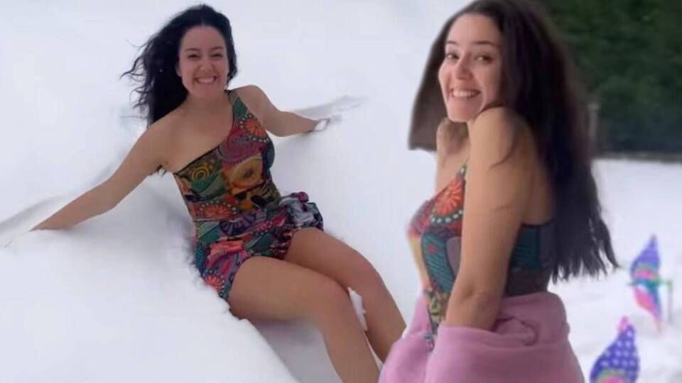 Mayoyla kendisini kara bıraktı!