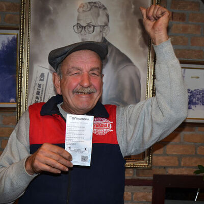 Bir yıl aynı rakamları oynadı, sonunda kazandı