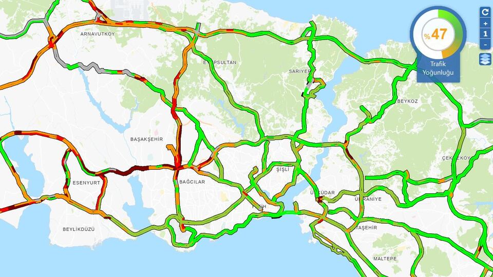 İstanbul yola çakıldı!