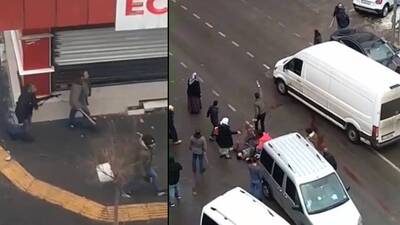 Diyarbakır'da dava sonrası ortalık savaş alanına döndü