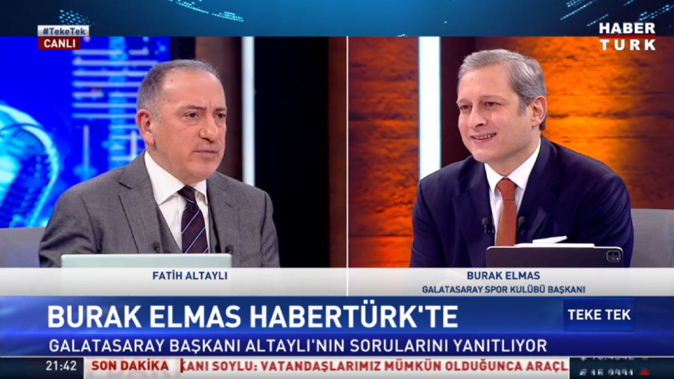 Burak Elmas, Terim sürecini anlattı