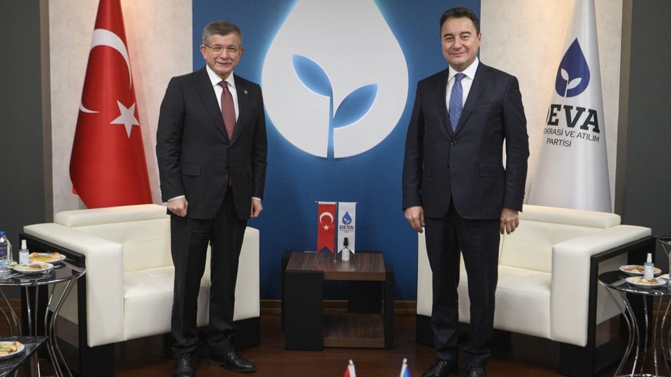 Davutoğlu'ndan, DEVA Partisi lideri Babacan'a ziyaret