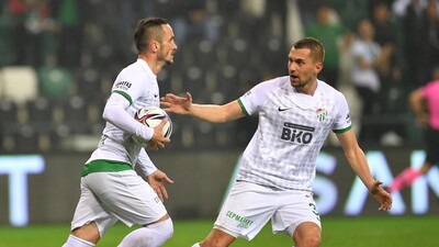 Bursaspor'un değeri 64 milyon lira düştü