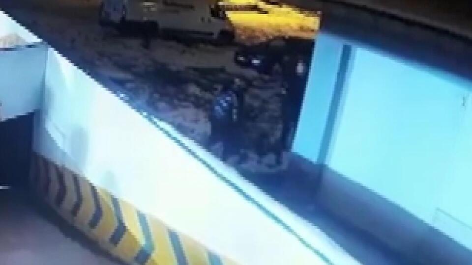 Ümraniye'de sokak ortasında dehşet anları!