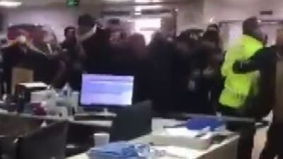 Acil serviste dehşet! Ambulans dayağı!