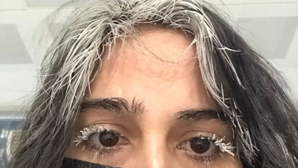 O kent dün gece dondu! -28.2'yi gördü!