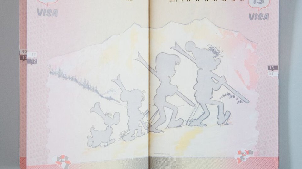 Belçika pasaportlarının güvenliğini çizgi roman kahramanları koruyacak