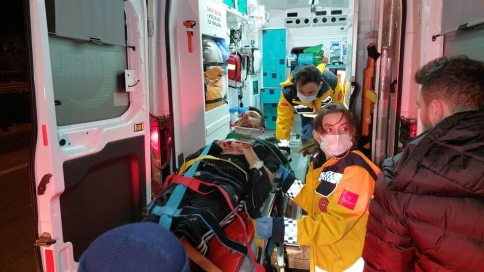 Sağlık memuru ölümden döndü