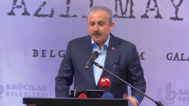 TBMM Başkanı Mustafa Şentop katıldı