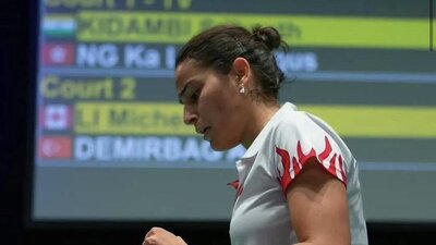 Aliye Demirbağ, Ukrayna'da şampiyon