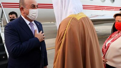 Dışişleri Bakanı Mevlüt Çavuşoğlu Bahreyn'de