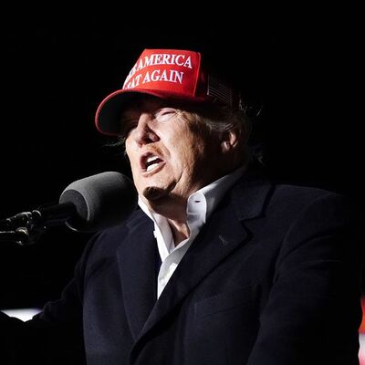 Trump'ın mitinginde dikkat çeken detay