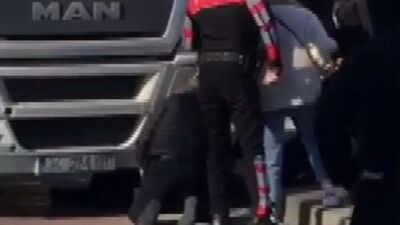 Hafriyat kamyonu dehşet saçtı! 2 çocuk annesi can verdi