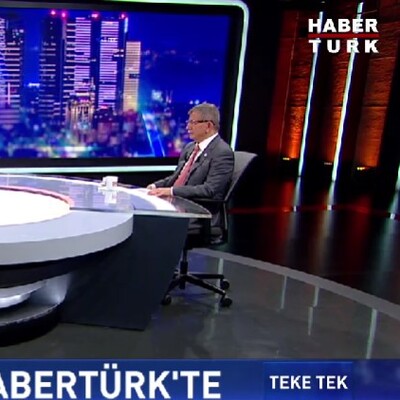 Davutoğlu Habertürk TV'de konuştu