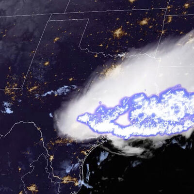 Amerika kıtasında rekor büyüklükte yıldırımlar!