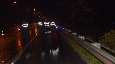 Yol kenarında yanan valizden cansız beden çıktı!