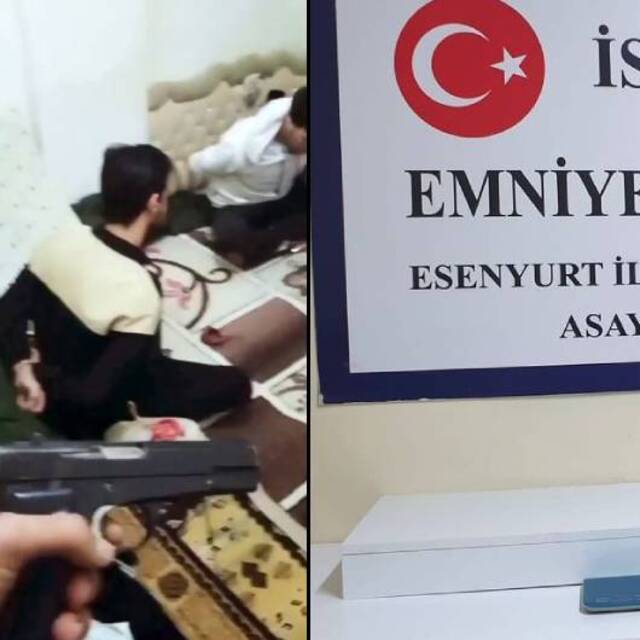 2 kişiyi rehin alan torbacılara baskın