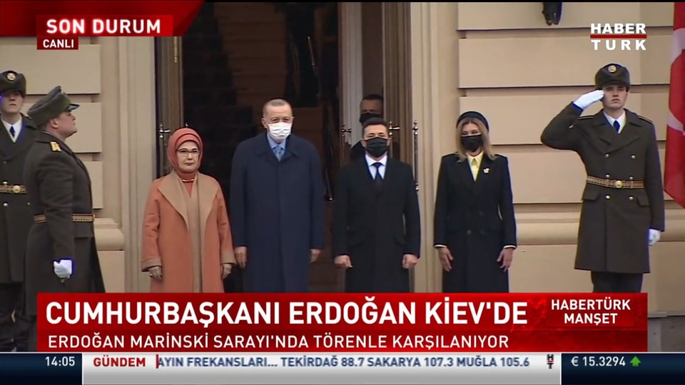 Cumhurbaşkanı Erdoğan'dan Kiev'e kritik ziyaret