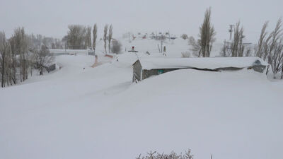 O kentte kar evleri aştı!
