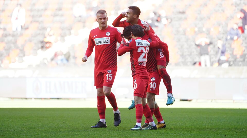 Gaziantep FK'nın evinde bileği bükülmüyor