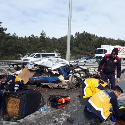 Geri giden TIR aracı ezdi! 1 ölü, 2 yaralı