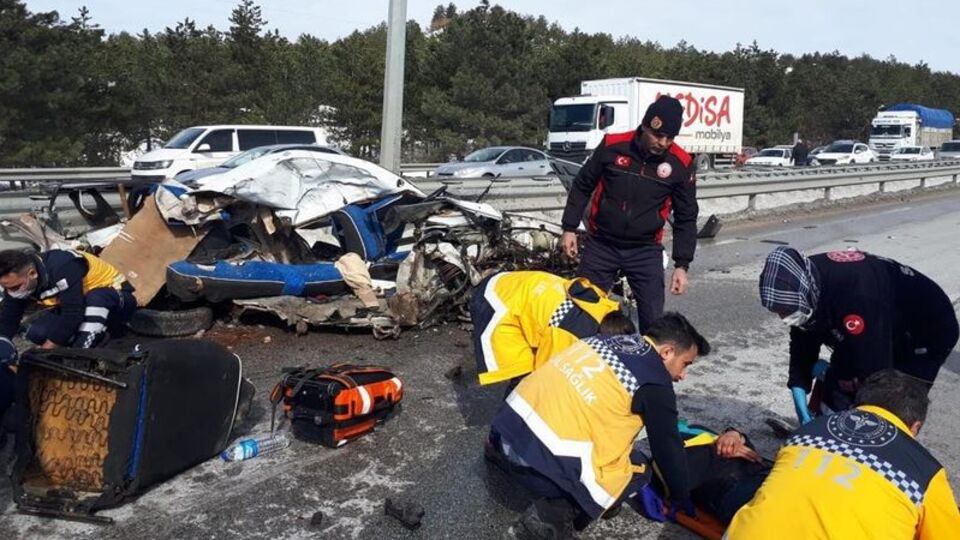 Geri giden TIR aracı ezdi! 1 ölü, 2 yaralı