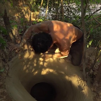 Para bile harcamadan ormanın derinliklerine inşa ettiler