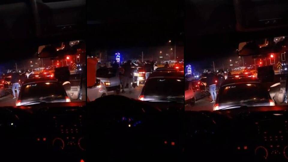 Magandalar yine yol kapattı!