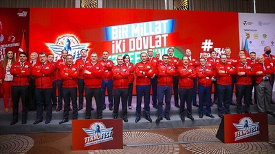 Bakü'de TEKNOFEST zamanı