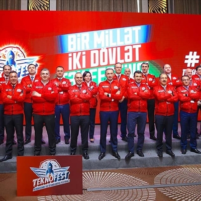 Bakü'de TEKNOFEST zamanı