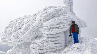 Sibirya değil Kahramanmaraş! Kar kulesine döndü!