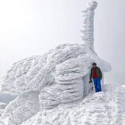 Sibirya değil Kahramanmaraş! Kar kulesine döndü!