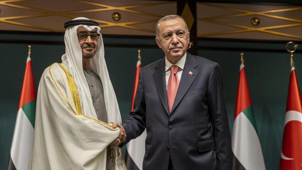 Cumhurbaşkanı Erdoğan, BAE veliaht prensiyle görüştü