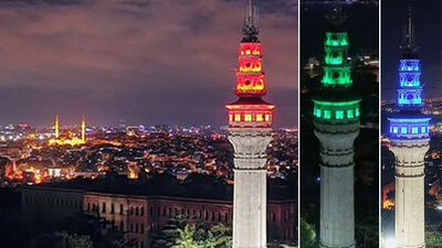 Adı: Beyazıt Kulesi! Yaşı: 273 O kulenin renkleri ne anlama geliyor?