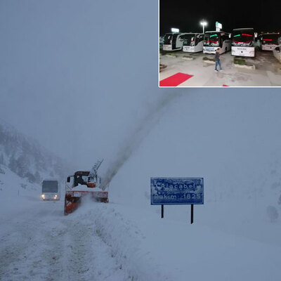 Kar ve tipi! 18 saat beklediler!