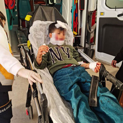 Oyun oynuyordu! Hayati riski var!