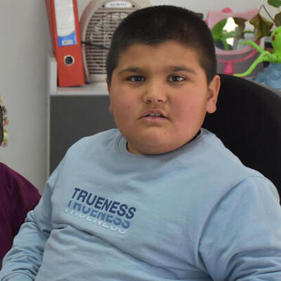 Bir annenin mutluluk gözyaşı! İlk kez 'anne' dedi