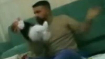 Cani baba hakim karşısında! Pes dedirten savunma