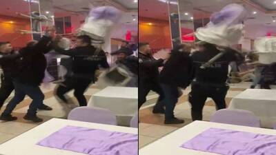 Polislere saldırıdan yeni görüntüler!