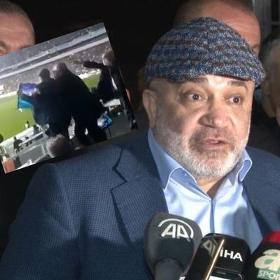 Flaş görüntüler! Televizyonu kırdı!