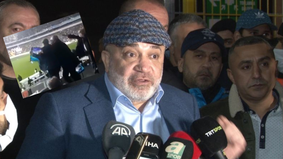 Flaş görüntüler! Televizyonu kırdı!