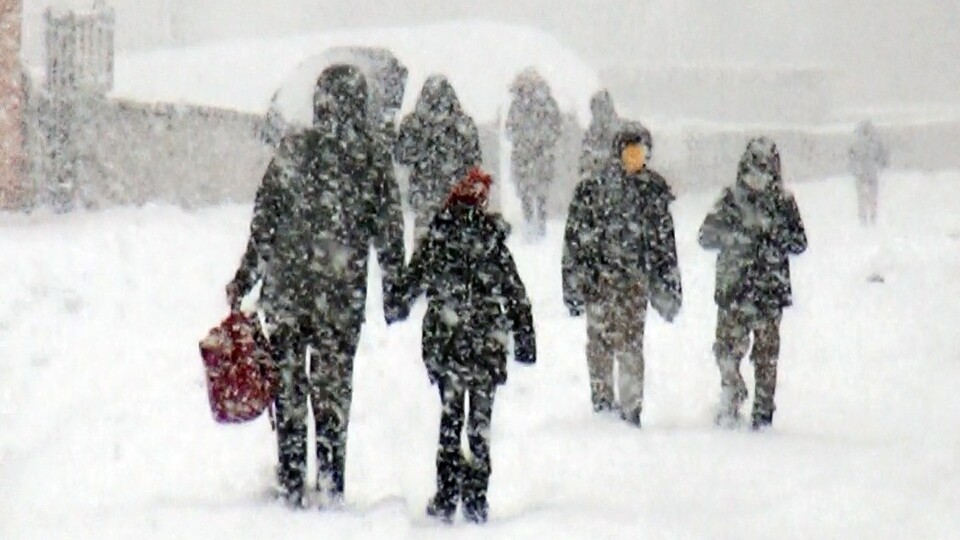 Buzlanma, don ve çığ uyarısı!