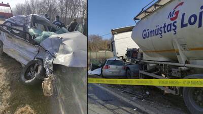 İlçeyi yasa boğan korkunç kaza!